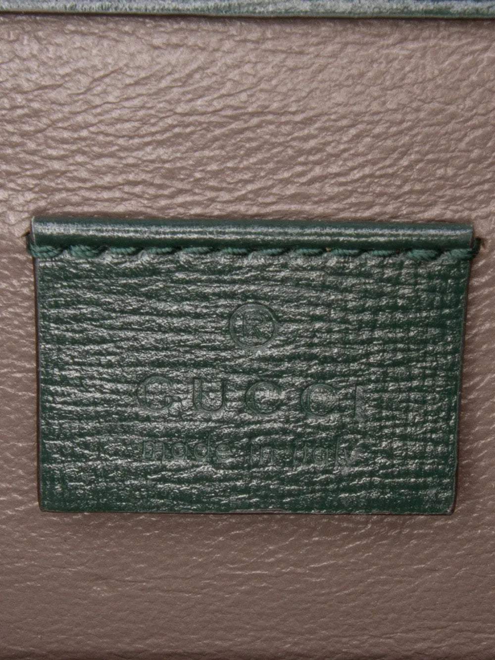 Pre-OwnedGucci Pre-Owned2016-2025 Mini Leather Sylvie 1969 crossbody bag