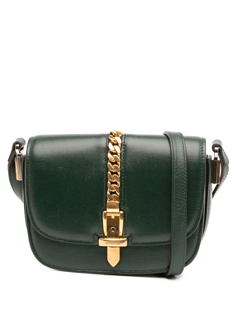 Pre-OwnedGucci Pre-Owned2016-2025 Mini Leather Sylvie 1969 crossbody bag
