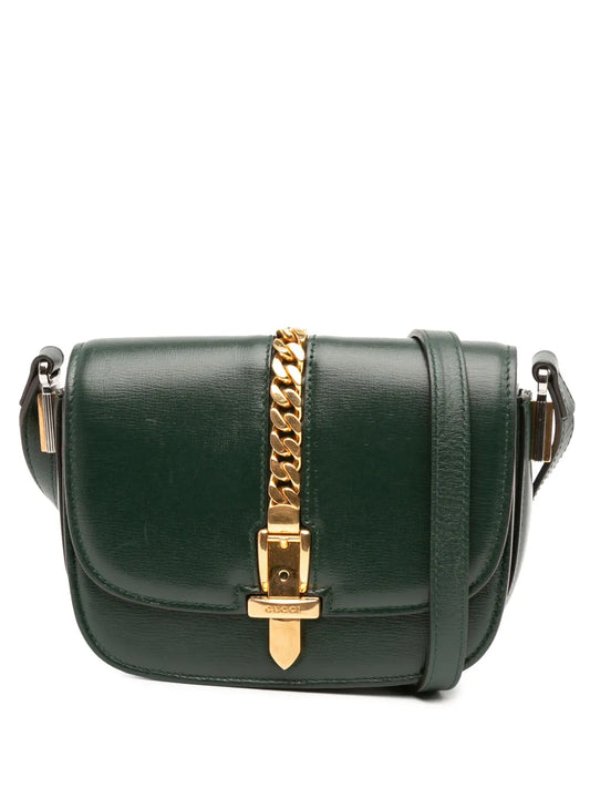 Pre-OwnedGucci Pre-Owned2016-2025 Mini Leather Sylvie 1969 crossbody bag