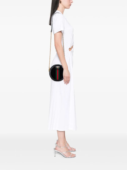 Pre-OwnedGucci Pre-Owned2016-2025 Mini Suede Ophidia Round crossbody bag