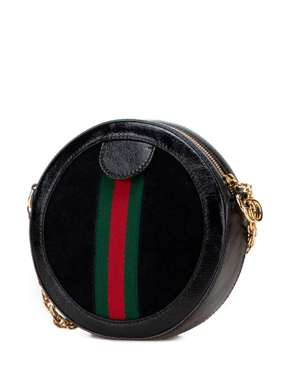 Pre-OwnedGucci Pre-Owned2016-2025 Mini Suede Ophidia Round crossbody bag