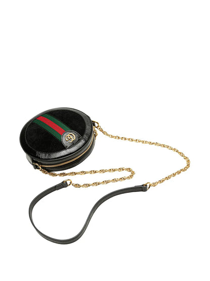 Pre-OwnedGucci Pre-Owned2016-2025 Mini Suede Ophidia Round crossbody bag