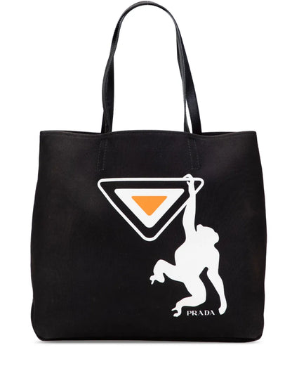 Pre-OwnedPrada Pre-Owned2013-2025 Canvas Canapa Monkey tote bag