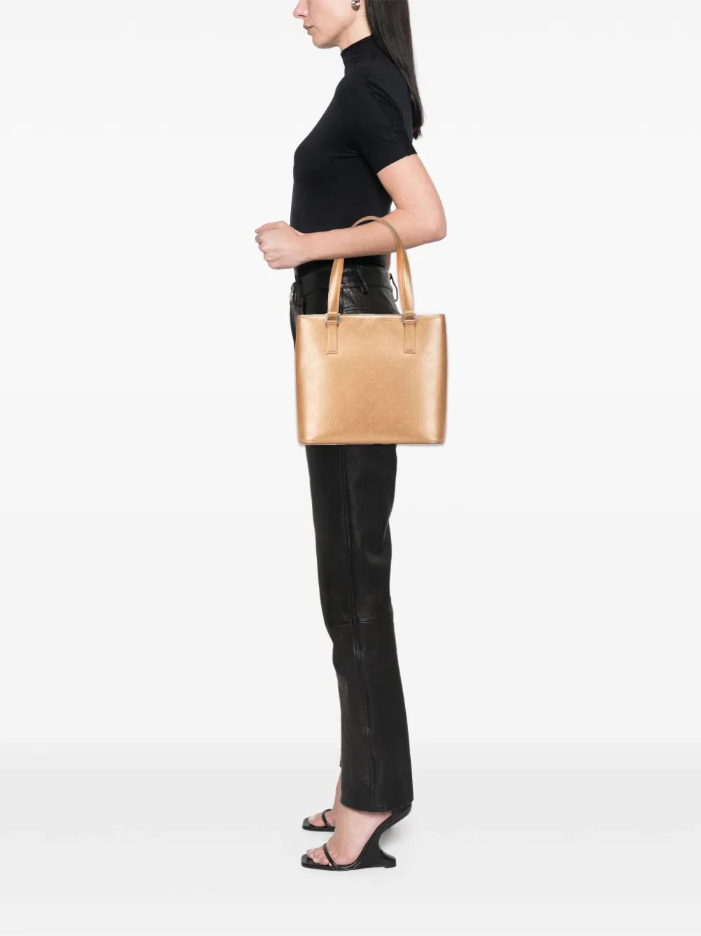Pre-OwnedLouis Vuitton Pre-Owned2003 Monogram Mat Stockton tote bag