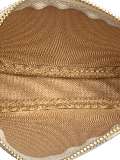 Pre-OwnedLouis Vuitton Pre-Owned2016 Damier Azur Illustre Transatlantic Mini Pochette Accessoires handbag