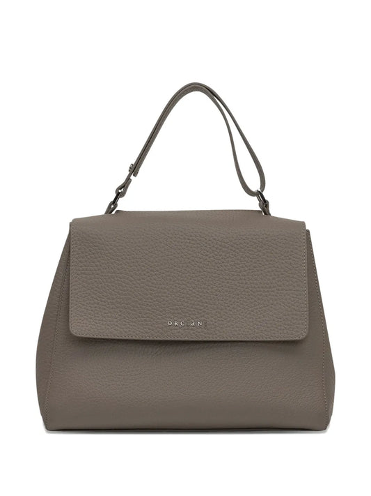 Orcianimedium Sveva Soft pebble-grain tote bag floriamart.shop