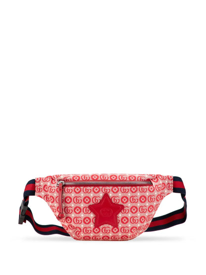 Pre-OwnedGucci Pre-Owned2000-2015 Kids GG Canvas Star belt bag floriamart.shop
