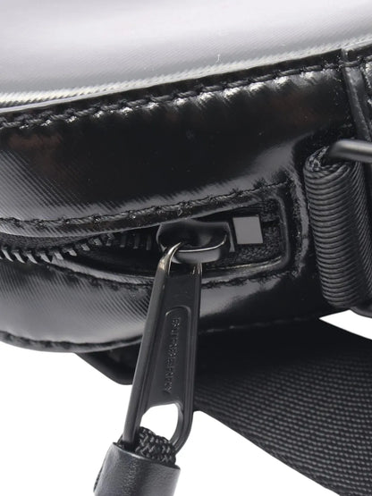 Pre-OwnedBurberry Pre-Owned2018-2025 Coated Canvas Striped Thornton crossbody bag