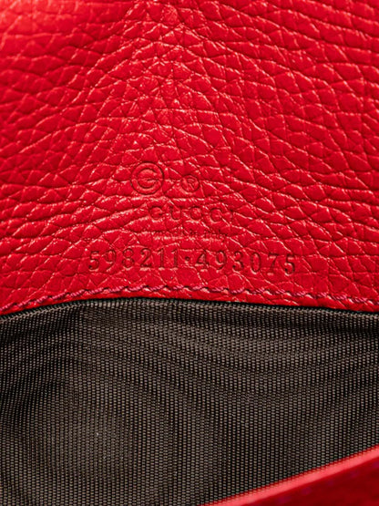 Pre-OwnedGucci Pre-Owned2016-2025 Leather Soho Wallet on Chain crossbody bag