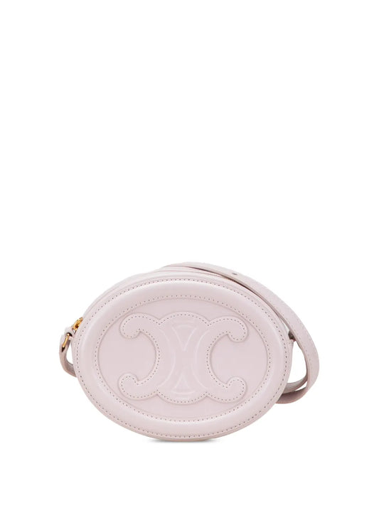 Pre-OwnedCeline Pre-Owned2022 Small Calfskin Cuir Triomphe Oval crossbody bag