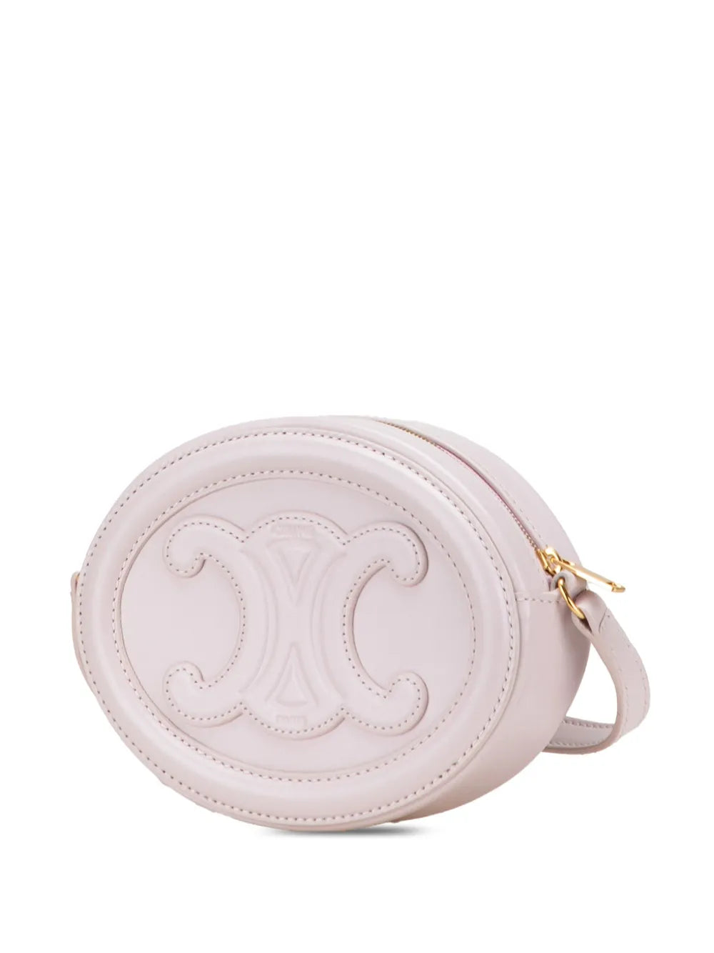Pre-OwnedCeline Pre-Owned2022 Small Calfskin Cuir Triomphe Oval crossbody bag