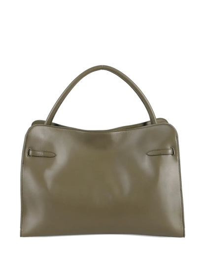 FRANCESCO BIASIAAlways-On clasp-detail leather tote bag