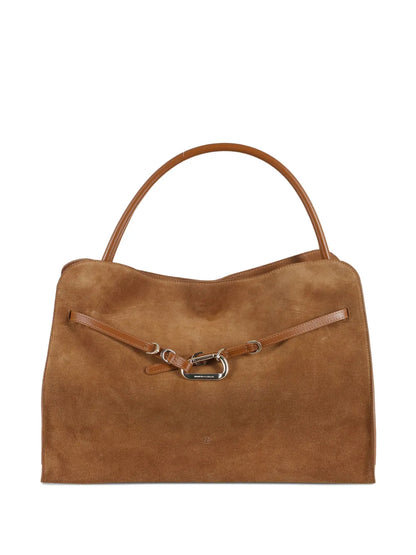 FRANCESCO BIASIAThe Iconic 24H suede shoulder bag