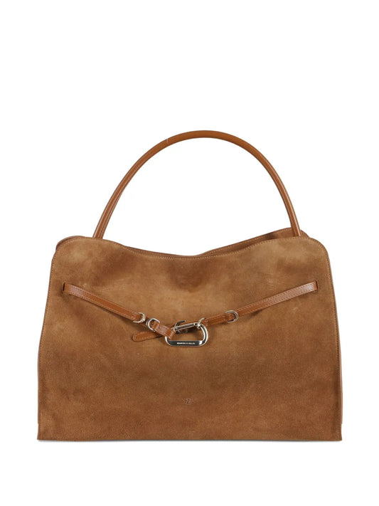 FRANCESCO BIASIAThe Iconic 24H suede shoulder bag