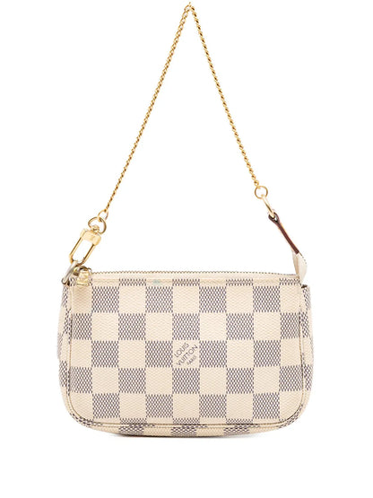 Pre-OwnedLouis Vuitton Pre-Owned2011 Damier Azur Mini Pochette Accessoires handbag
