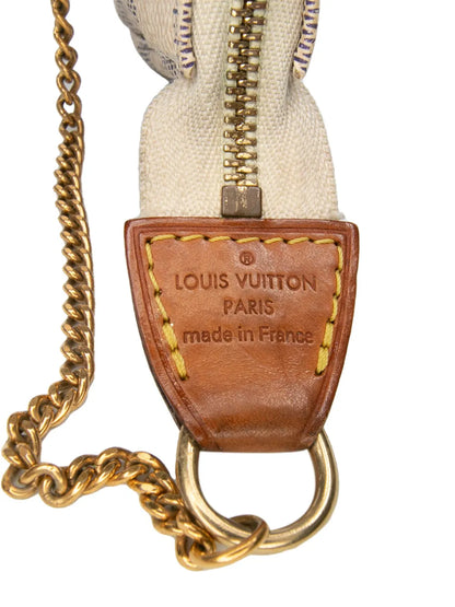 Pre-OwnedLouis Vuitton Pre-Owned2011 Damier Azur Mini Pochette Accessoires handbag