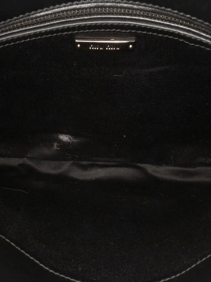 Pre-OwnedMiu Miu Pre-Owned2010-2025 Fur Montone Stripe crossbody bag