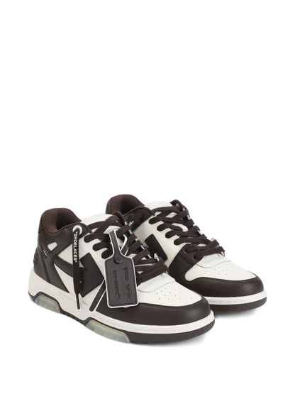 Off-White Our Of Office Arrow-Patch Leather Sneakers floriamart.shop