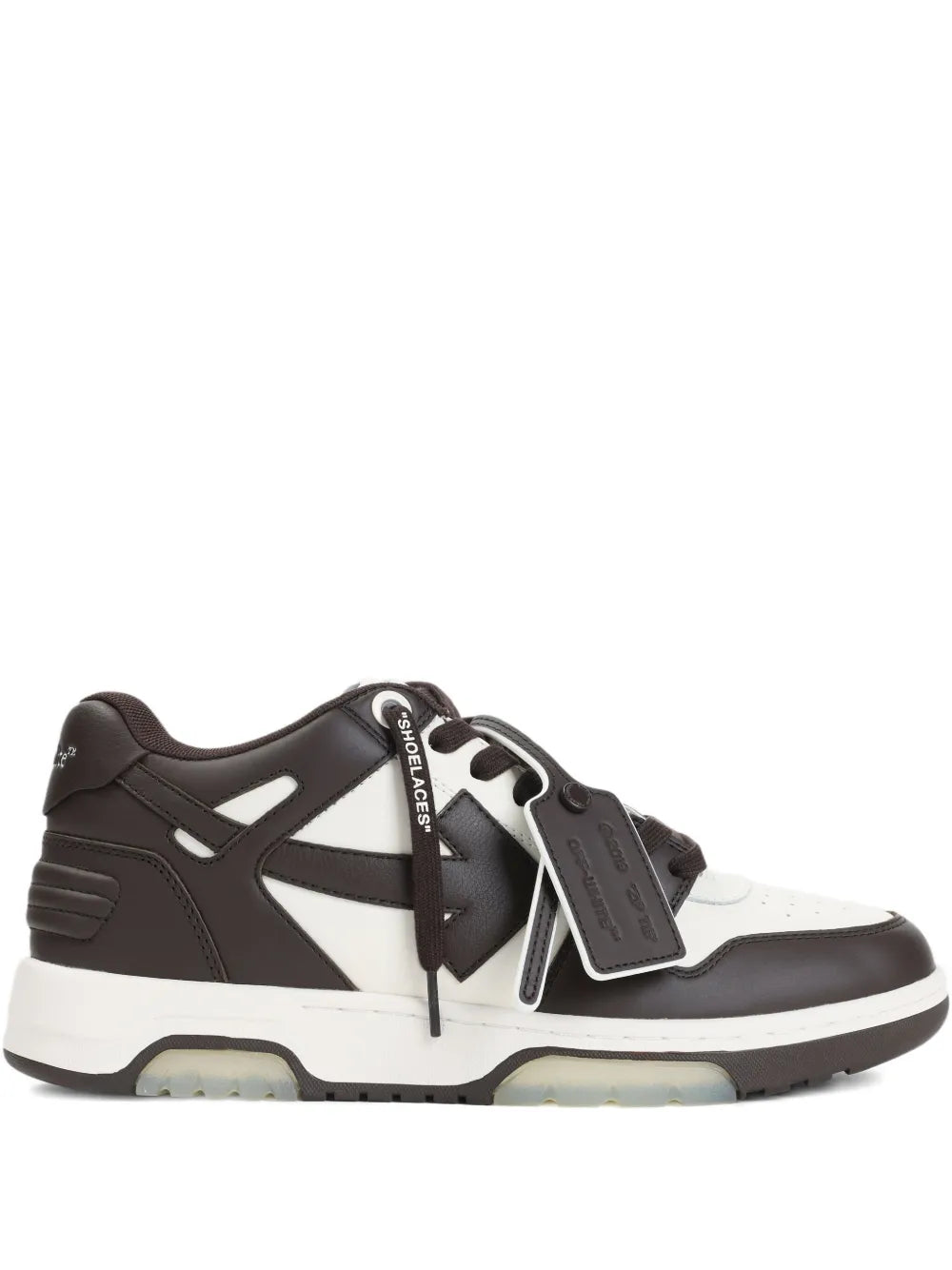 Off-White Our Of Office Arrow-Patch Leather Sneakers floriamart.shop