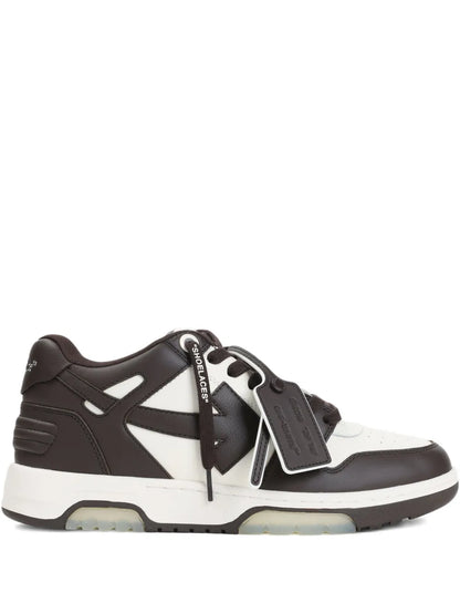 Off-White Our Of Office Arrow-Patch Leather Sneakers floriamart.shop