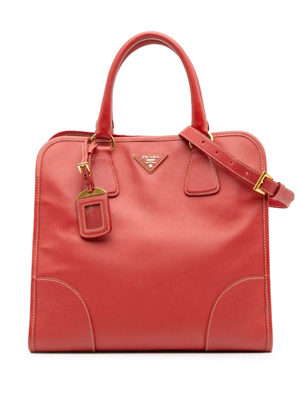 Pre-OwnedPrada Pre-Owned2000-2025 Saffiano Lux Shopping Tote satchel