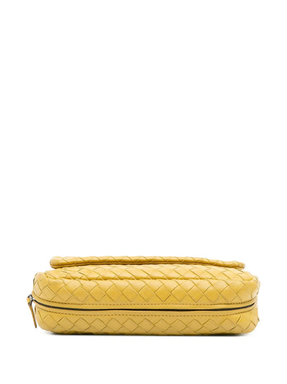 Pre-OwnedBottega Veneta Pre-Owned2012-2025 Mini Nappa Intrecciato Expandable Chain Flap crossbody bag
