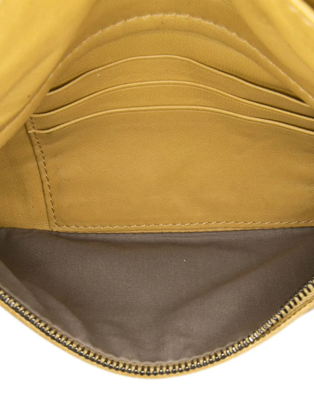 Pre-OwnedBottega Veneta Pre-Owned2012-2025 Mini Nappa Intrecciato Expandable Chain Flap crossbody bag