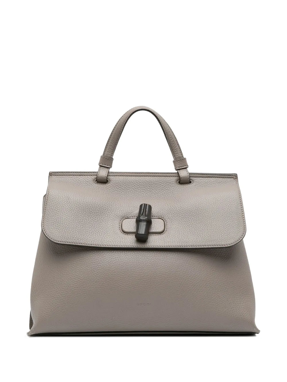 Pre-OwnedGucci Pre-Owned2000-2015 Medium Leather Bamboo Daily satchel