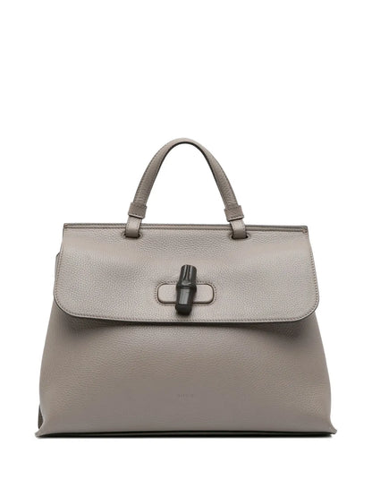 Pre-OwnedGucci Pre-Owned2000-2015 Medium Leather Bamboo Daily satchel