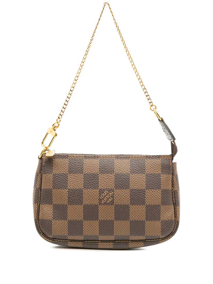 Pre-OwnedLouis Vuitton Pre-Owned2020 Damier Ebene Mini Pochette Accessoires handbag