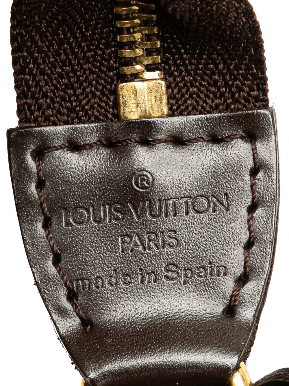 Pre-OwnedLouis Vuitton Pre-Owned2011 Damier Ebene Pochette Accessoires shoulder bag
