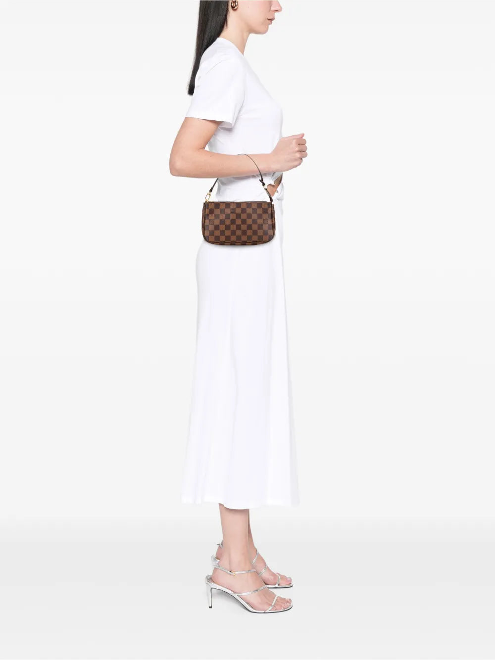 Pre-OwnedLouis Vuitton Pre-Owned2011 Damier Ebene Pochette Accessoires shoulder bag