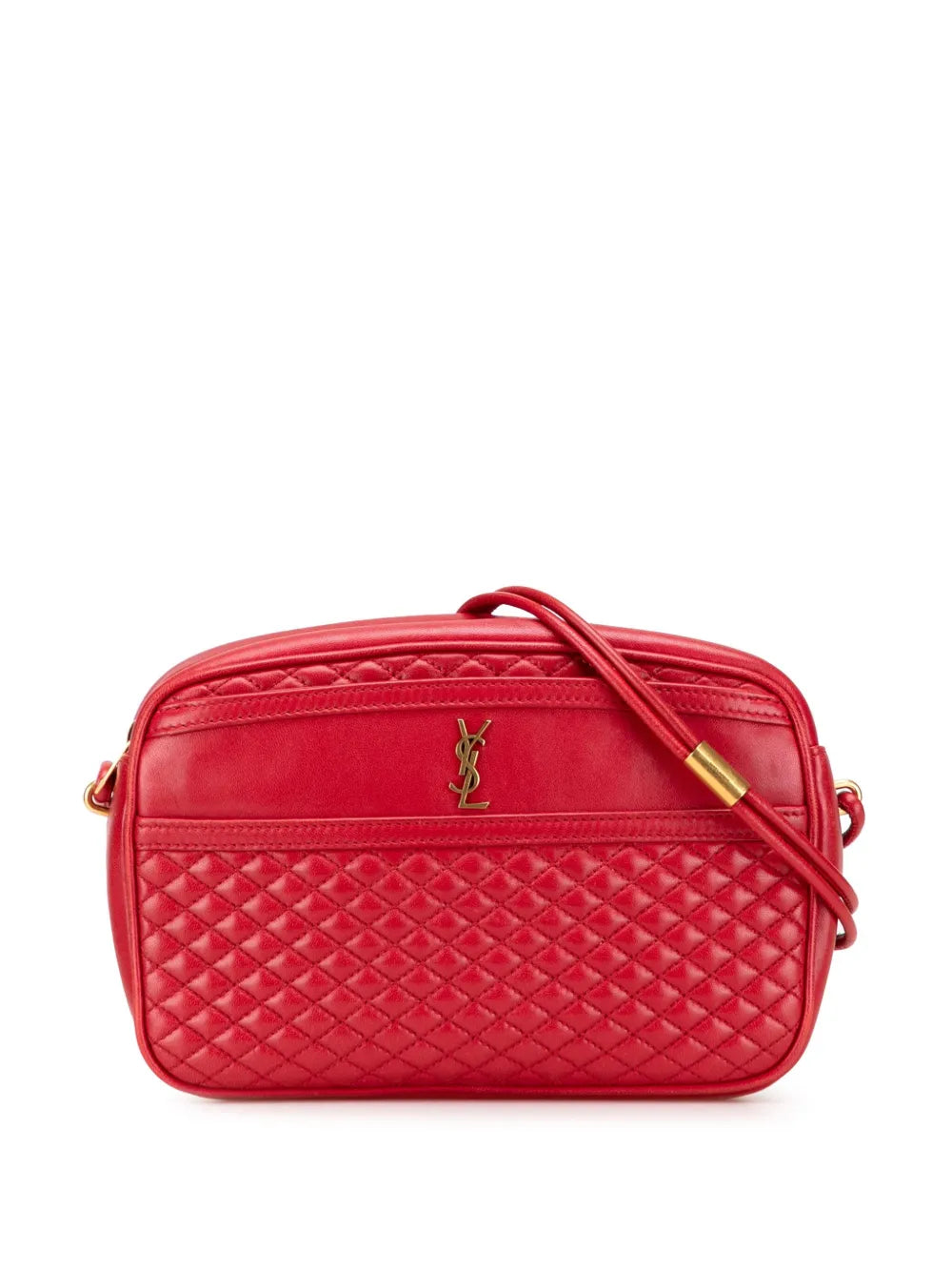 Pre-OwnedSaint Laurent Pre-Owned2020 Quilted Lambskin Victoire Camera Bag crossbody bag