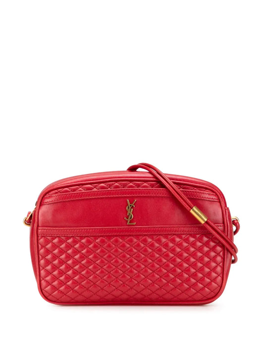 Pre-OwnedSaint Laurent Pre-Owned2020 Quilted Lambskin Victoire Camera Bag crossbody bag