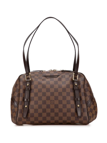 Pre-OwnedLouis Vuitton Pre-Owned2010 Damier Ebene Rivington GM shoulder bag