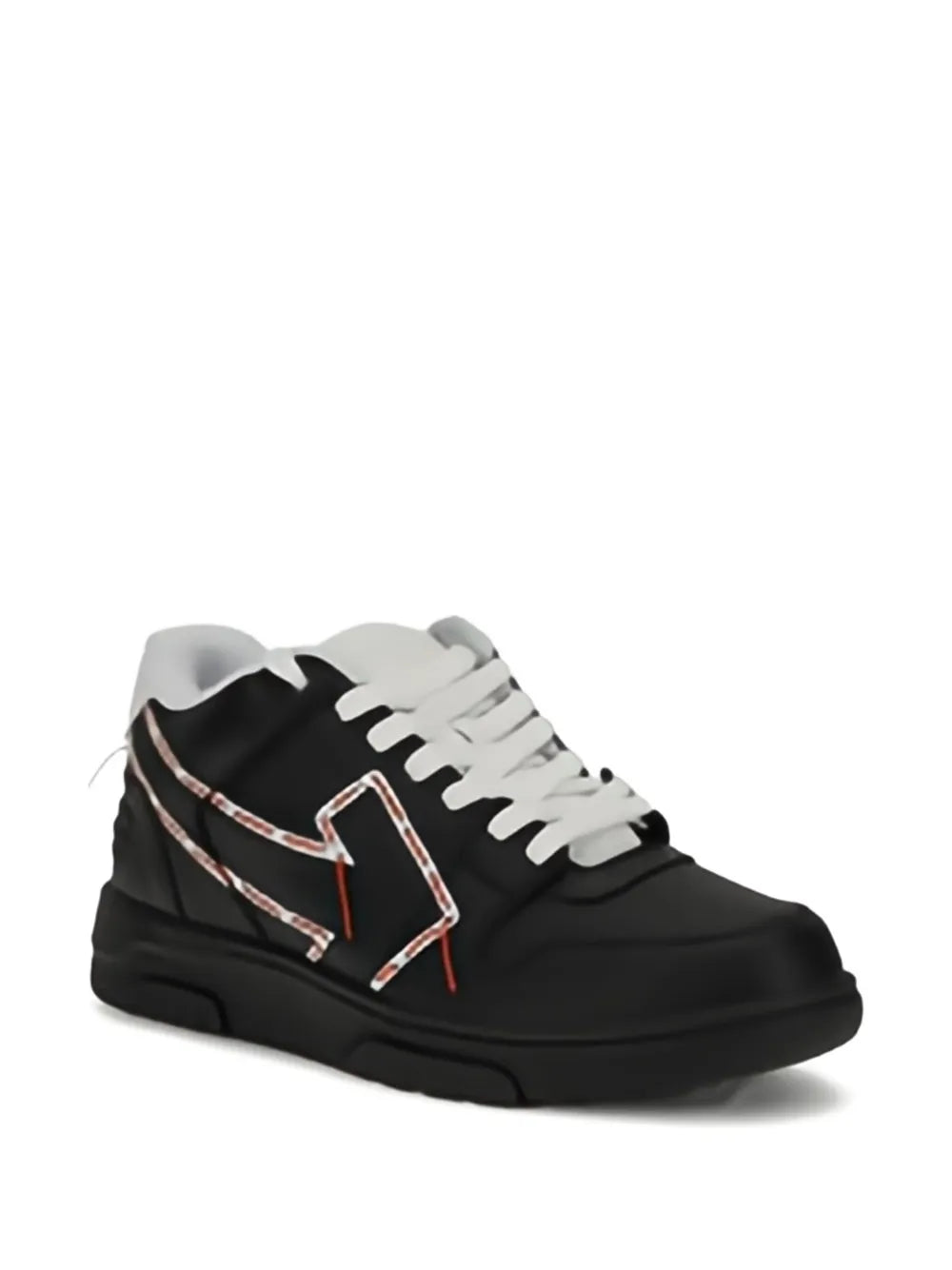 Off-White Arrow-Detail Leather Sneakers floriamart.shop