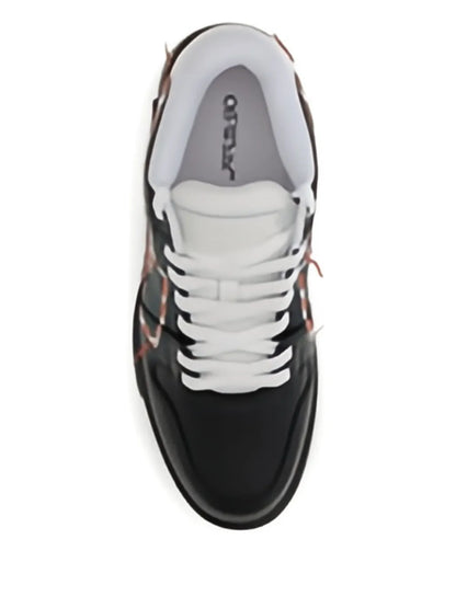 Off-White Arrow-Detail Leather Sneakers floriamart.shop