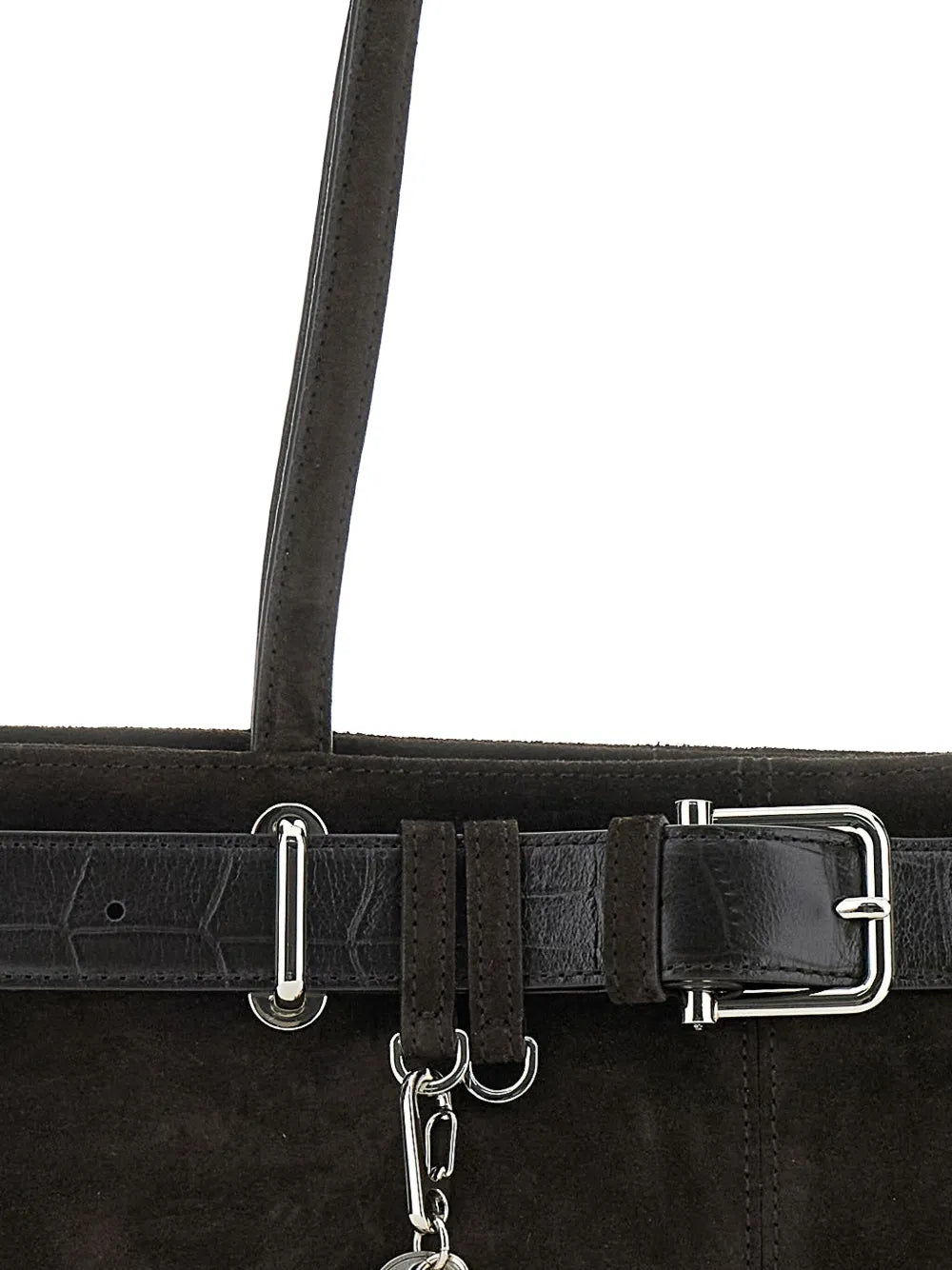 Osoismall Brocle suede belt shoulder bag