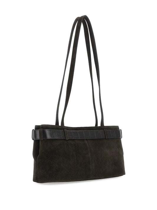 Osoismall Brocle suede belt shoulder bag