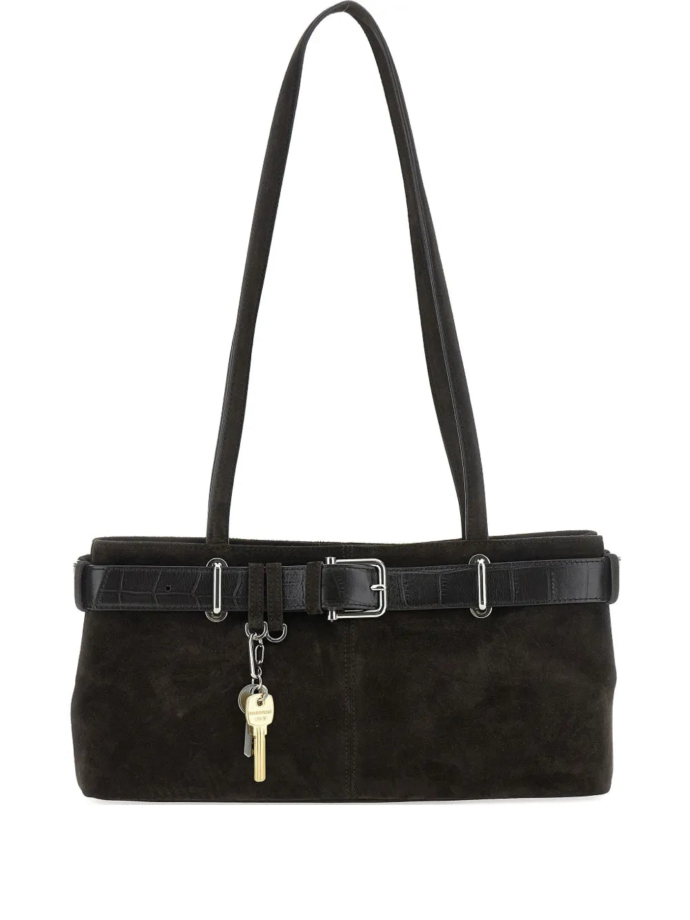 Osoismall Brocle suede belt shoulder bag