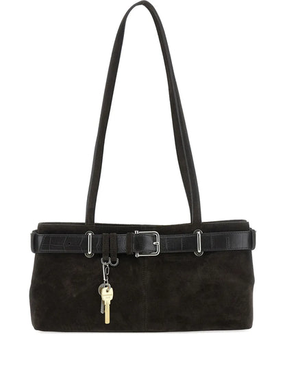 Osoismall Brocle suede belt shoulder bag