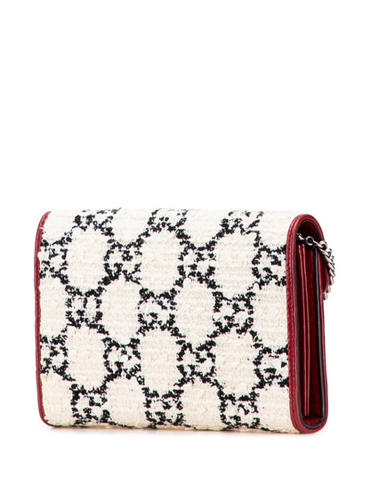 Pre-OwnedGucci Pre-Owned2016-2025 GG Tweed Dionysus Wallet on Chain crossbody bag