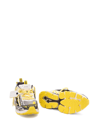 Off-White Textured-Sole Lace-Up Sneakers floriamart.shop