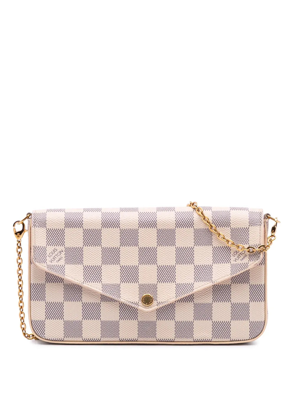 Pre-OwnedLouis Vuitton Pre-Owned2018 Damier Azur Pochette Felicie crossbody bag