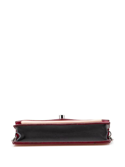 Pre-OwnedLouis Vuitton Pre-Owned2018 Bicolor Leather MyLockMe Chain Pochette crossbody bag