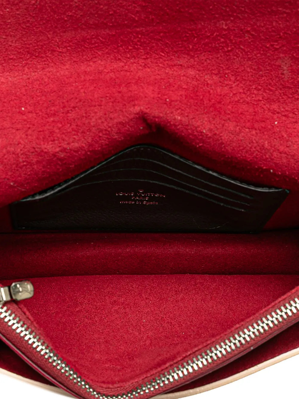 Pre-OwnedLouis Vuitton Pre-Owned2018 Bicolor Leather MyLockMe Chain Pochette crossbody bag