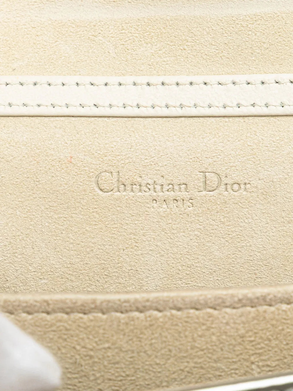 Pre-OwnedChristian Dior Pre-Owned2018 Metallic Studded Calfskin Vertical Diorama crossbody bag