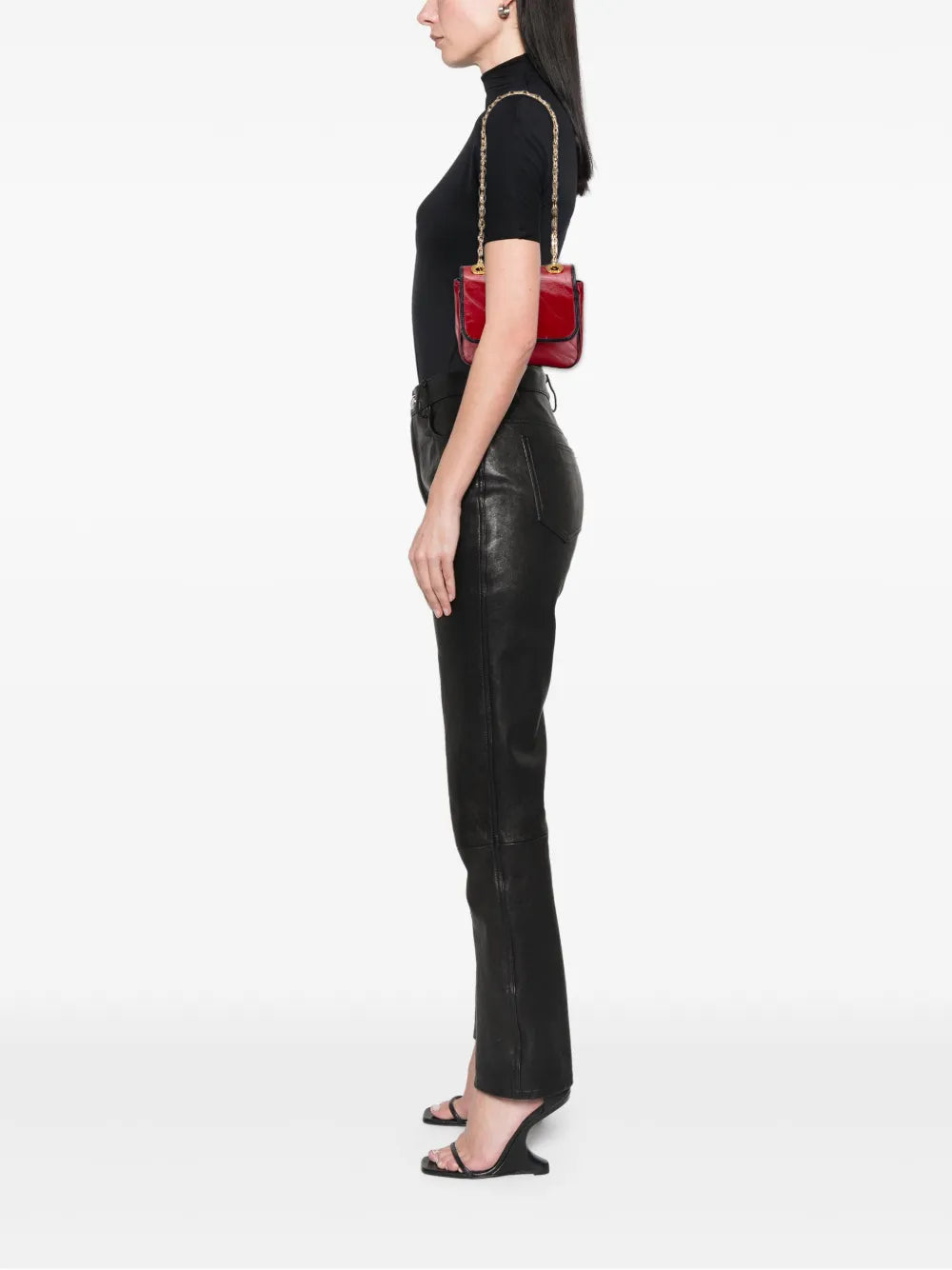 Pre-OwnedGucci Pre-Owned2000-2015 Mini Leather Marina shoulder bag