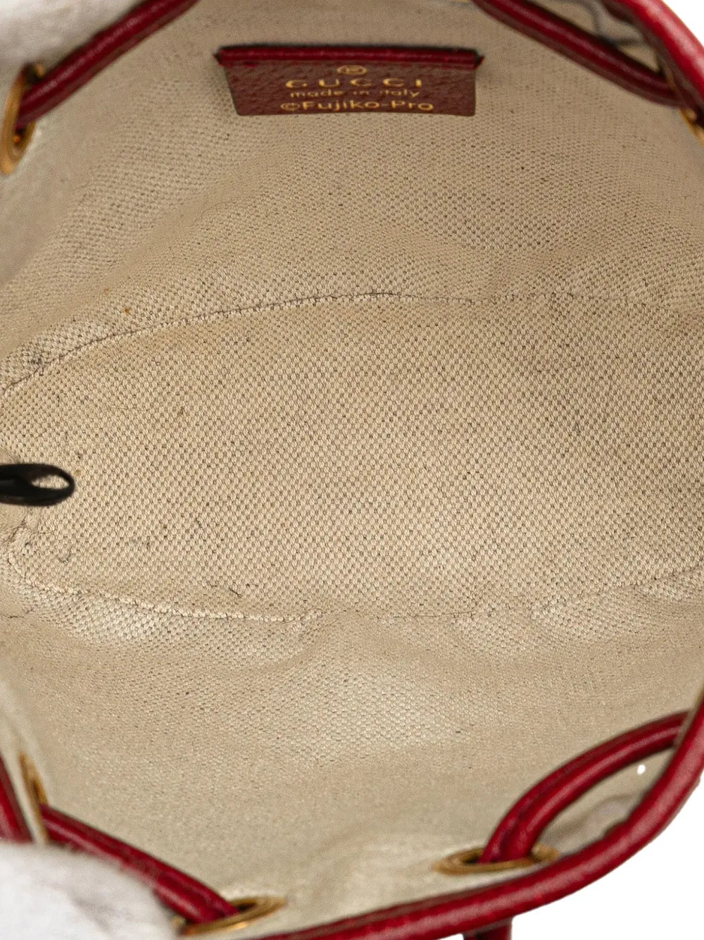 Pre-OwnedGucci Pre-Owned2016-2025 Micro GG Supreme Doraemon bucket bag