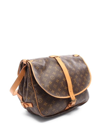 Pre-OwnedLouis Vuitton Pre-Owned1991 Saumur 35 monogram shoulder bag